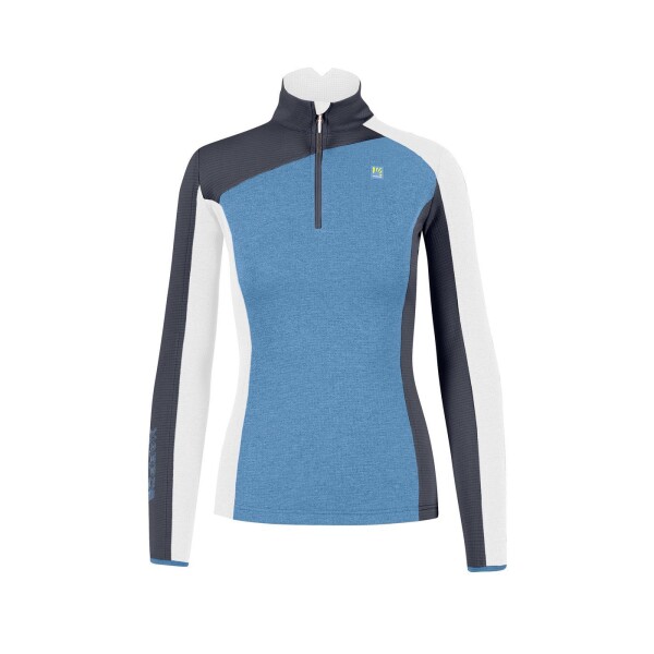 KARPOS Federa Half-Zip W Fleece, Jasper/Black/Br.White velikost: S