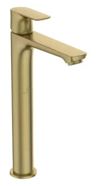 Ideal Standard Slim Brushed Gold / Umyvadlová baterie / BlueStart / vysoký vývod / bez výpusti (A7028A2)