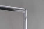 HOPA - 3-dílné sprchové dveře do niky MELIDE - BARVA rámu - Chrom/Leštěný hliník (ALU), Rozměr A - 115 cm, Směr zavírání - Univerzální Levé / Pravé, Výplň - Čiré bezpečnostní sklo - 5 mm OLBMELID120CC