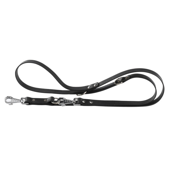 Kožené tréninkové vodítko Ferplast VIP GA 18mm/200cm černé