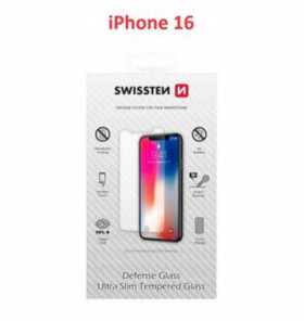 SWISSTEN Ochranné temperované sklo pro Apple iPhone 16 (74517989)