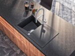 Laveo - Pola - stojánková dřezová baterie U, chrom/ bílá BAP_678D