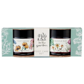 HEATHCOTE & IVORY Sada s péčí o nohy In the Garden – 2 x 60 ml, multi barva, sklo