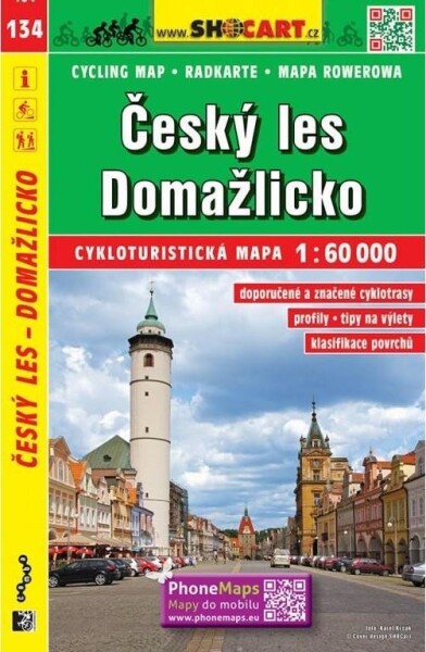 SC 134 Český les, Domažlicko 1:60 000