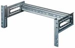 Equip DIN lišta pro 19" rack RAL7035 šedá / Modul DIN lišty / 2U / 485 mm (EZR-DIN-4)