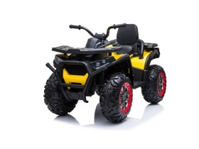 Mamido Dětská elektrická čtyřkolka 4x4 žlutá