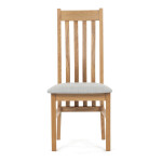 Jídelní židle, přírodní, masiv, C-2100 SIL2