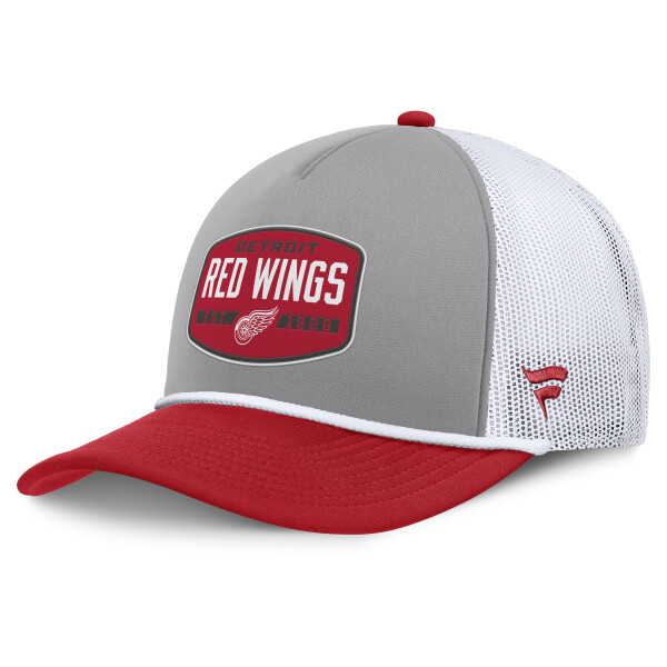 Fanatics Pánská kšiltovka Detroit Red Wings NHL Course Adjustable Foam Front A-Frame Meshaback Cap
