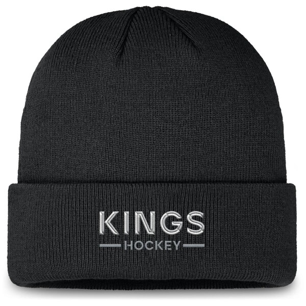 Fanatics Pánská zimní čepice Los Angeles Kings NHL Authentic Pro A/Cap Cuffed Beanie