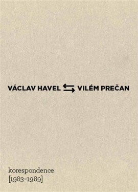 Václav Havel Vilém Prečan: Korespondence 1983–1989