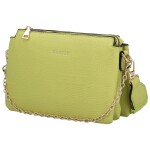 Stylová dámská koženková crossbody kabelka Ebbas, zelená
