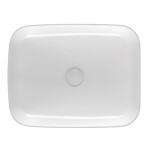 Umyvadlo na desku SAT Infinitio 50x39 cm mat bez otvoru pro baterii SATINF5039M SATINF5039M