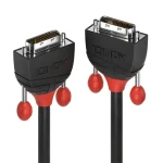 Lindy Black Line černá / Kabel DVI-D Dual Link / DVI-D - DVI-D / 1 m / 2560 x 1600 px (36251)