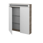 Dřevojas - Dvoudveřová galerka AIR GA2NOE 70 - D03 Cafe 134907