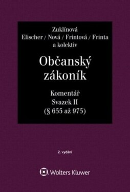 Občanský zákoník Svazek II