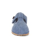 Chlapecké barefoot bačkory FLEXY WOOLY Denim; Froddo; G1700378-1; modrá - 23