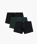 Boxerky Atlantic 3MH-196 A'3 S-2XL černošedá L