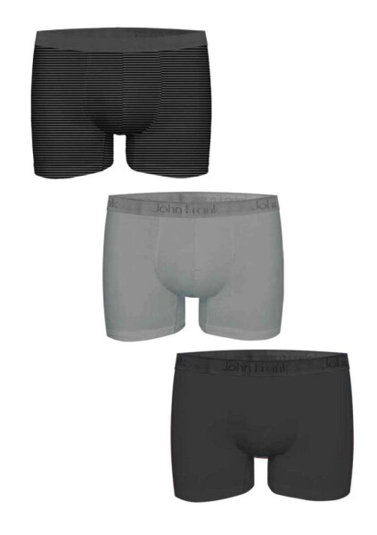 Pánské boxerky John Frank JF3BMODNA103 M Mix