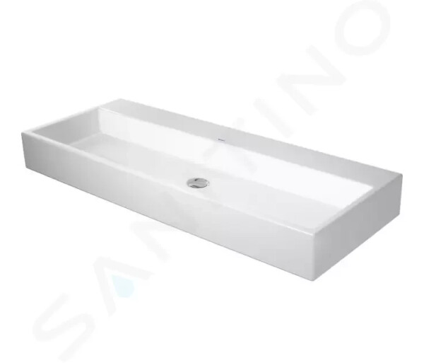 DURAVIT - Vero Air Dvojumyvadlo 1200x470 mm, bez přepadu, bez otvoru pro baterii, bílá 2350120079