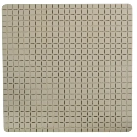 MSV QUADRO Premium protiskluzová podložka do sprchy béžová / SBS kaučuk / 54 x 54 cm