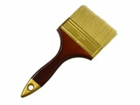 GEKO Štětec plochý 100 mm / dřevěná rukojeť (G66013)