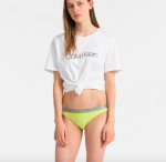 Tanga žlutá žlutá Calvin Klein