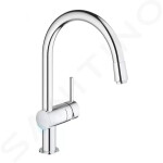 GROHE - Minta Dřezová baterie s výsuvnou koncovkou, chrom 3291800E