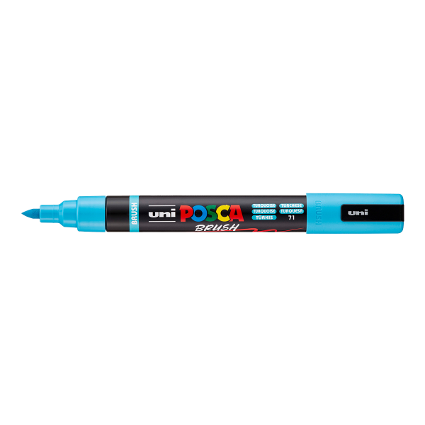 Posca popisovač PC-5BR, 1 - 4 mm, tyrkysová (71)