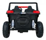 Mamido Dětské elektrické autíčko Buggy UTV Strong 24V nafukovací kola červené