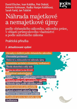 Náhrada majetkové a nemajetkové újmy podle občanského zákoníku, zákoníku práce, v oblasti průmyslového vlastnictví a podle autorského zákona - Praktic