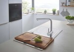 GROHE - Minta Dřezová baterie s výsuvnou koncovkou, chrom 32168000