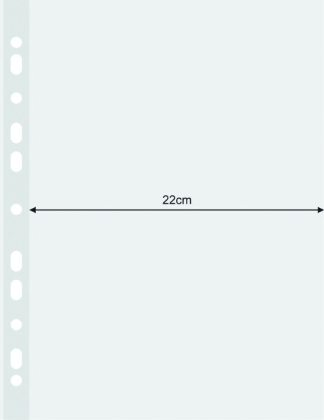DONAU prospektový obal extra široký, A4, hladký, PP, 120 μm, 25 ks, transparentní