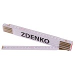 Metr skládací, 2m, dřevěný, PROFI, "ZDENKO"