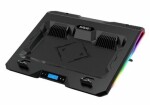 EVOLVEO Ania 10 RGB černá / chladící podstavec pod notebooky 10" - 17" / 12070 mm ventilátory (ANIA10)