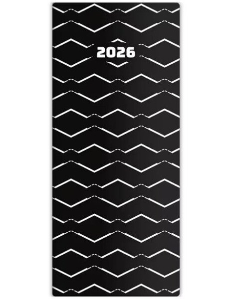Diář 2026 kapesní - Napoli měsíční - design 3