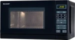Sharp R242BKW černá / Mikrovlnná trouba / 800 W / 20 l / 11 výkonových úrovní (18100093)