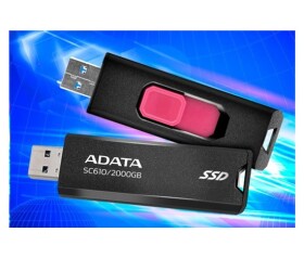 ADATA Externí SSD 1TB SC610, USB-A 3.2, černá EDF_748460