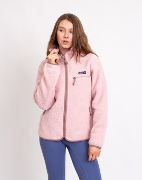 Patagonia W's Retro Pile Hoody Fuzzy Mauve L