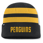 Fanatics Pánská zimní čepice Pittsburgh Penguins NHL Swipe Cuffed Beanie