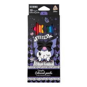 Colorino pastelky trojhranné, Kuromi, 12 barev