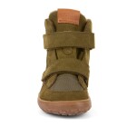 Chlapecké zimní barefoot boty TEX WINTER Olive Froddo G3160247-1 - 32