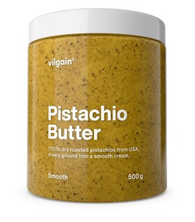 Vilgain 100% Pistáciové máslo – jemné 500 g