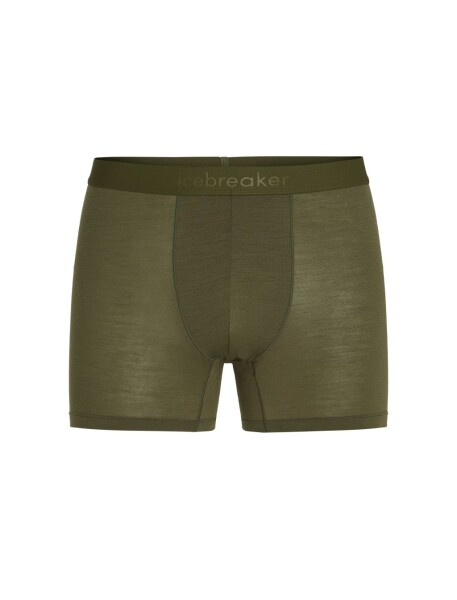 Pánské merino boxerky ICEBREAKER Mens 125 Cool-Lite Anatomica Boxers, Loden velikost: XXL