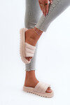 Dámské Žabky Na Platformě Big Star NN274773 Beige 36