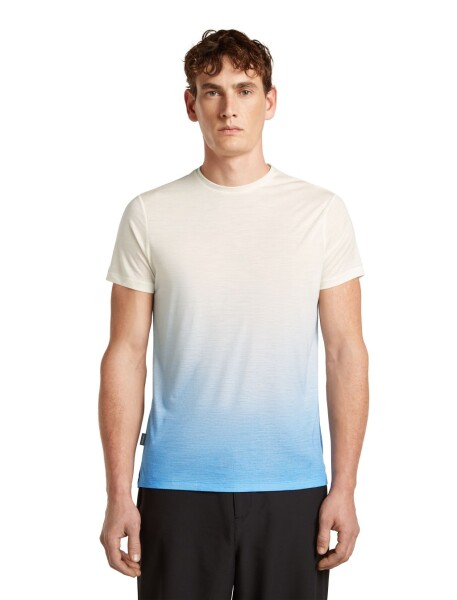 Pánské merino triko s krátkým rukávem ICEBREAKER Mens 125 Cool-Lite Sphere SS Tee Alta, Undyed velikost: S