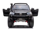 Mamido Dětské elektrické autíčko Toyota Hilux 4x4 lakované černé