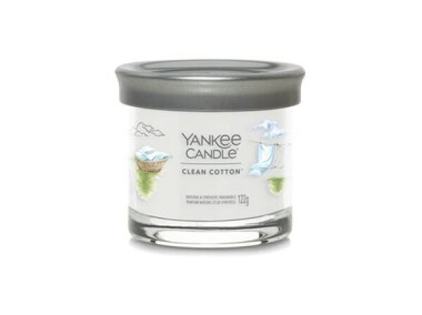 Yankee Candle Signature tumbler CLEAN COTTON 122 g