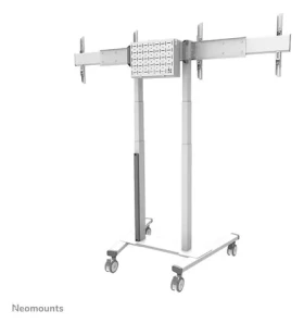 Neomounts MOVE ADM-875WH2 bílá / Adaptér pro 2 displeje / 42-65" / VESA 100x100-800x400 / nosnost 40kg/displej (ADM-875WH2)