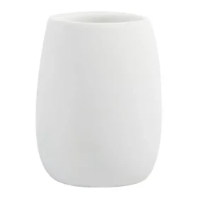 Spirella SVEN kelímek na kartáčky bílý / polyresin (7610583214164)