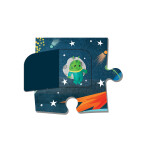 Mudpuppy Puzzle - Lift-the-flap - Startujeme (12 dílků)